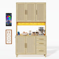 Buffet beige 100 x 40 x 183 cm