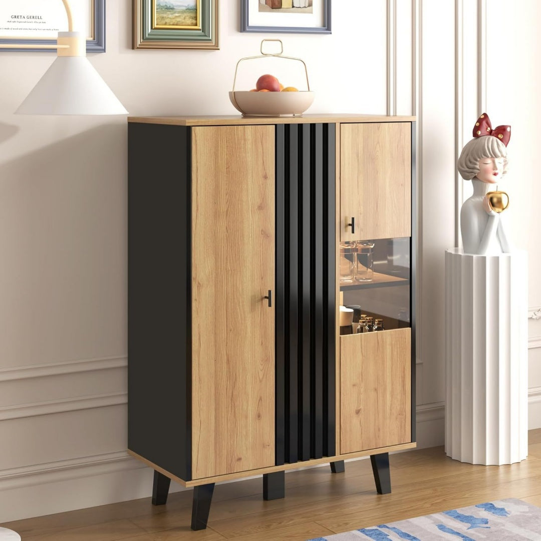 Commode contemporaine en verre