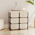Commode 6 tiroirs structure en acier