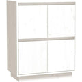 Buffet en MDF, gris clair style epure