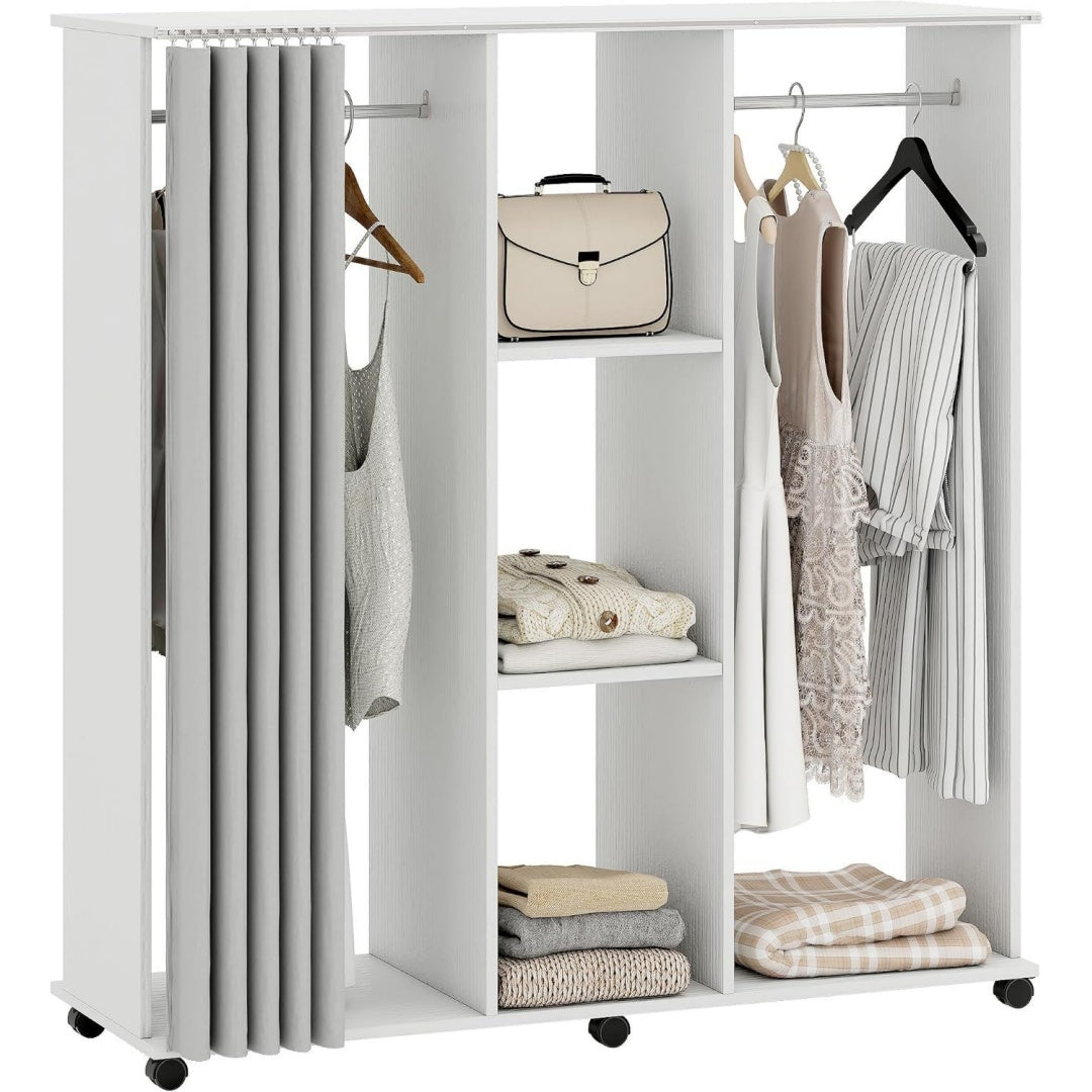 Armoire gris 120 x 40 x 128 cm