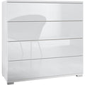 Moderne commode gris clair bien agence