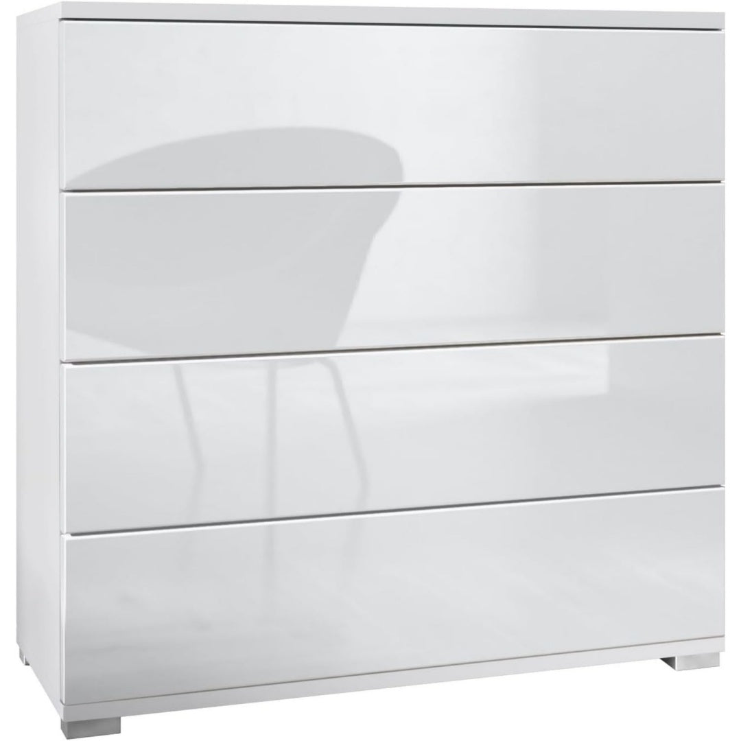 Moderne commode gris clair bien agence