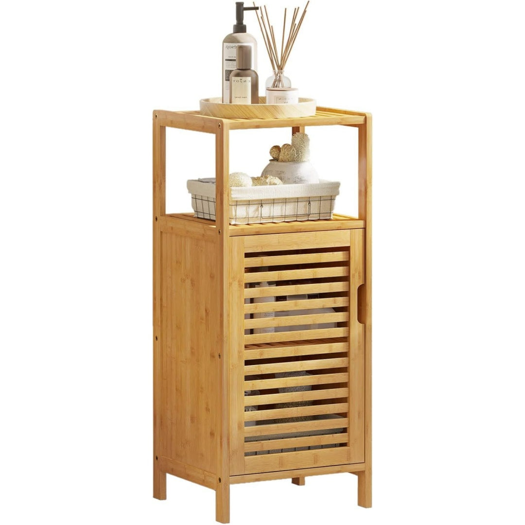 Meuble fonctionnel 2 niches marron