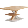 Table basse beige pour interieur 90 x 60 x 45 cm