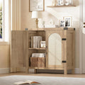 Meuble de rangement design en bois marron