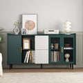 Buffet gris (40 x 150 x 80 cm)
