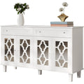 Buffet en MDF et cristal