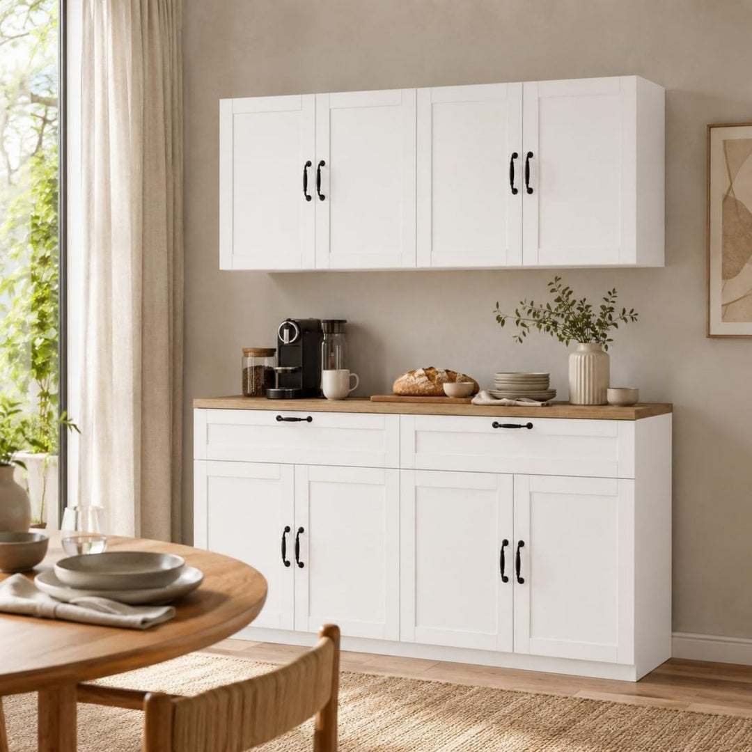 Bibliotheque gris clair, MDF, 44 x 160 x 80 cm, rangement intelligent
