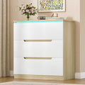Commode design moderne gris clair