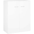 Buffet gris clair minimaliste metal 60 x 30 x 75 cm