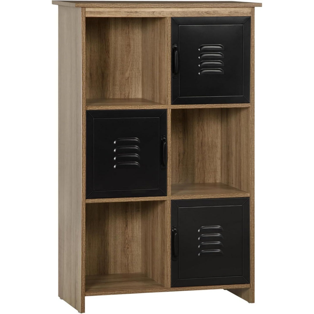 Marron meuble style industriel, 75 x 35 x 116.5cm