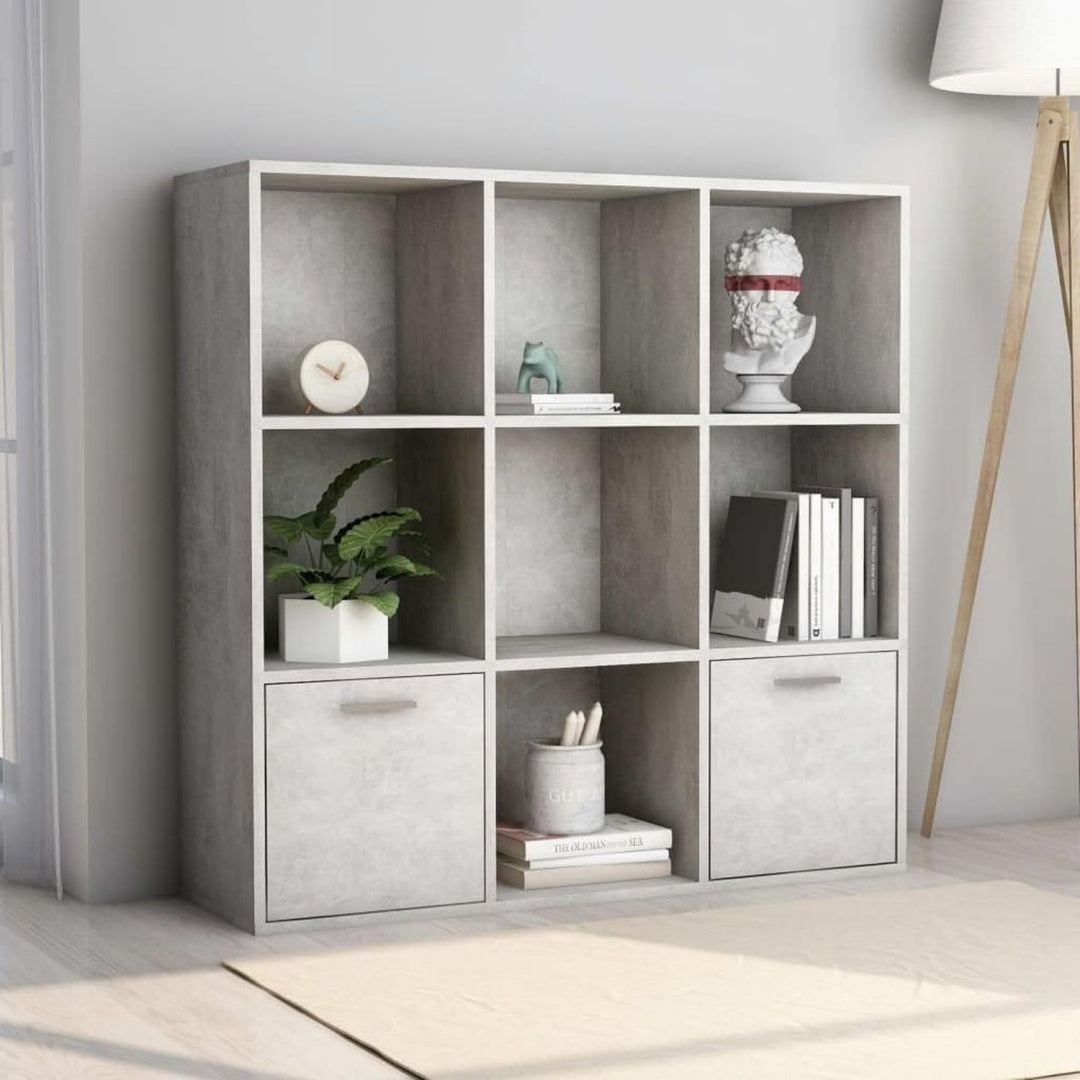 Bibliotheque de style moderne avec 2 portes