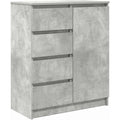 Enfilade gris 71 cm, de rangement genereux